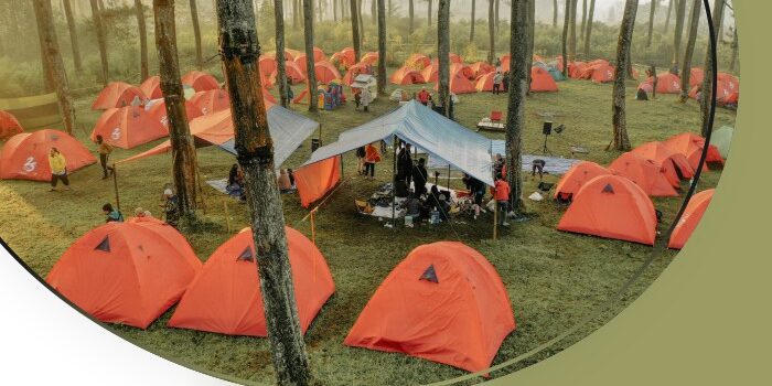 Glamping di Lembang Mulai 450 ribuan