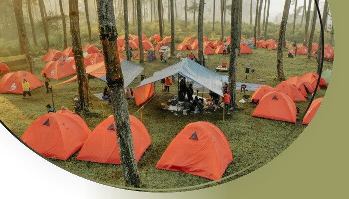 Glamping di Lembang Mulai 450 ribuan